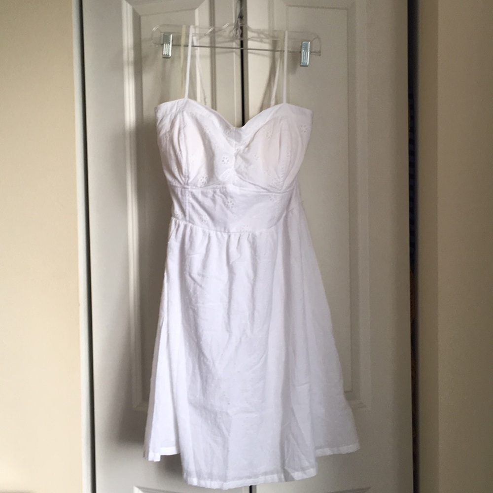 Maurice’s White Eyelet Dress XL NWT